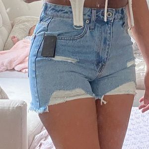 Fashion nova Denim Shorts - Medium Blue Wash